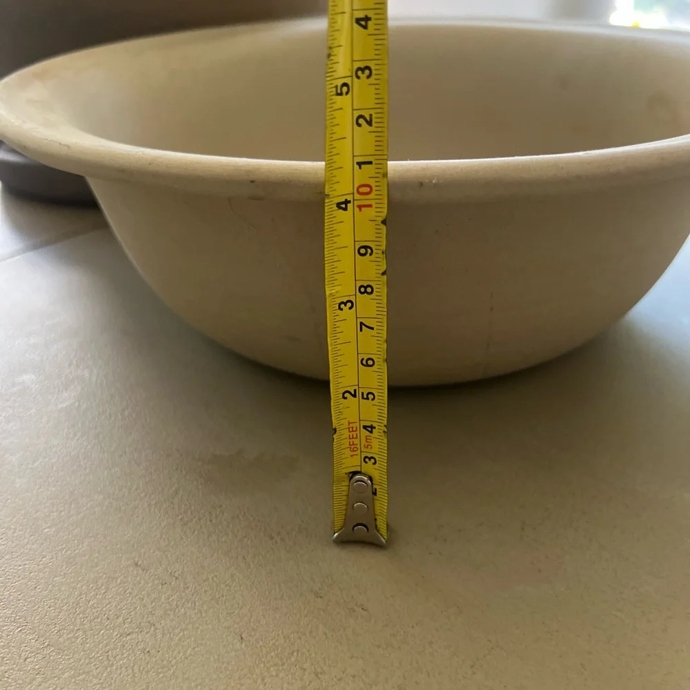 Pampered Chef Family Heritage Collection Stoneware Baking Bowl